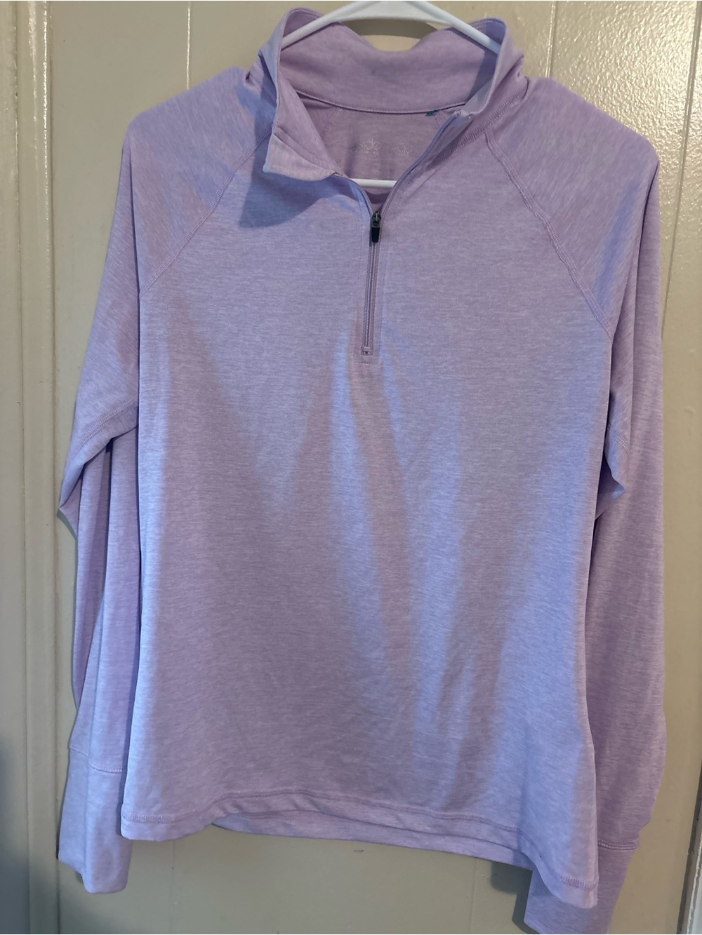 Ideology Lilac Quarter-Zip Pullover Hoodie